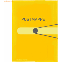 Herlitz Gennemsigtig gul 3-folds mappe A4 (210 x 297 mm) Gennemsigtig gul > På fjernlager, levevering hos dig 02-09-2022